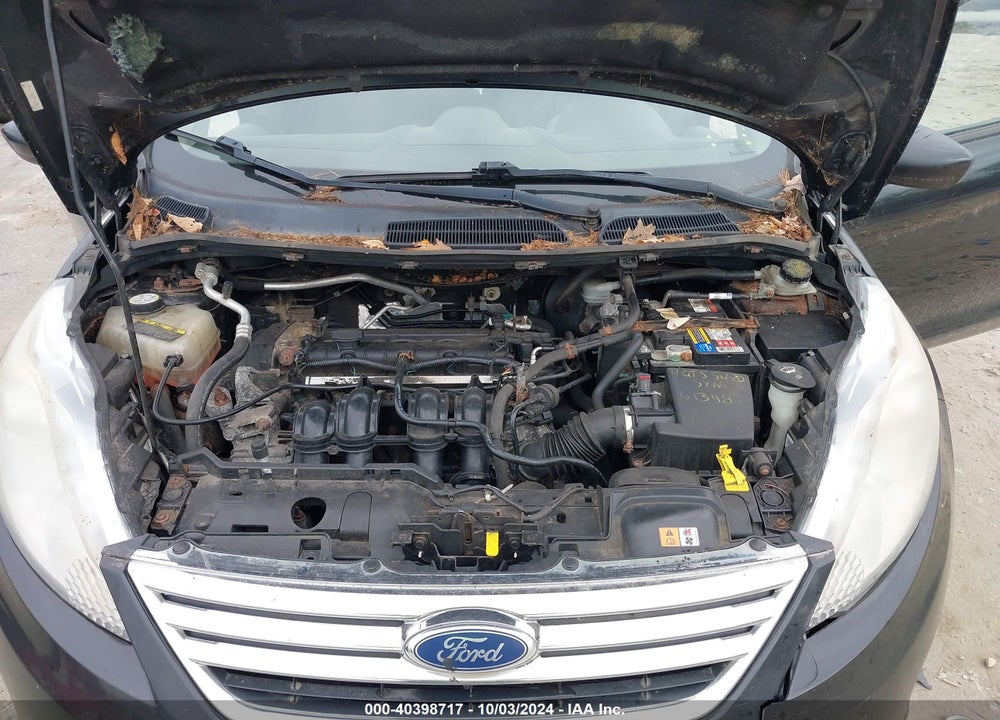2012 FORD FIESTA SE VIN: 3FADP4BJ6CM152334