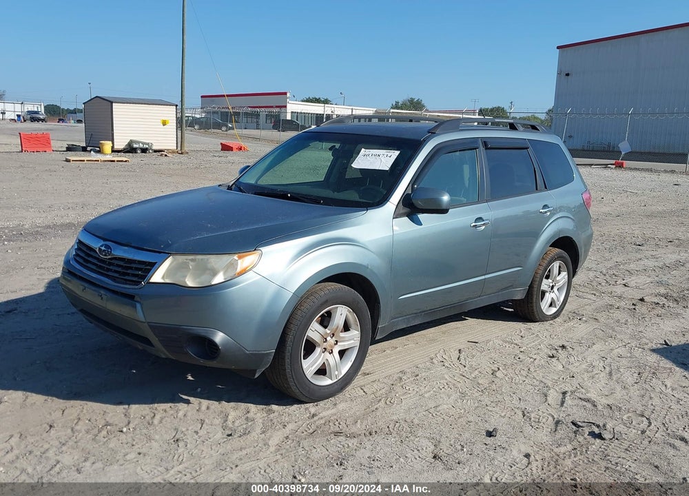 2010 SUBARU FORESTER VIN: JF2SH6CC6AH800669