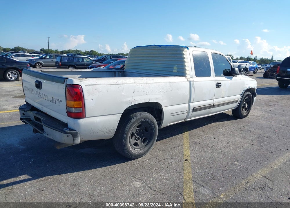 2001 CHEVROLET SILVERADO 1500 VIN: 2GCEC19W211106661