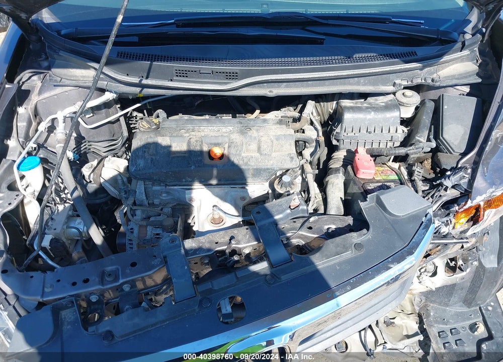 2012 HONDA CIVIC EX-L VIN: 19XFB2F92CE300639