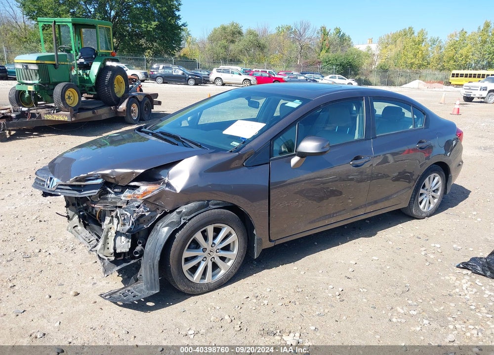 2012 HONDA CIVIC EX-L VIN: 19XFB2F92CE300639