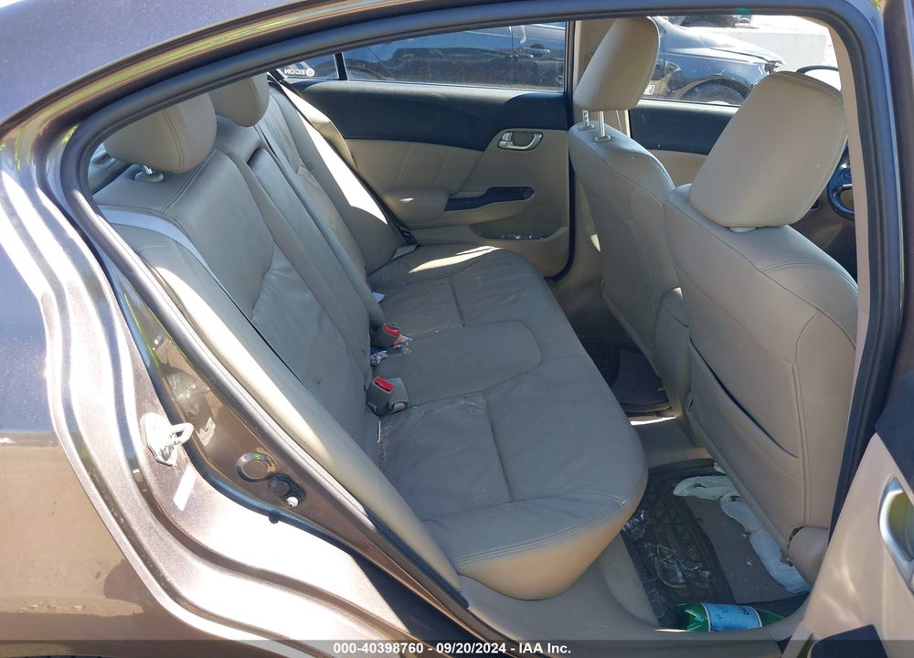 2012 HONDA CIVIC EX-L VIN: 19XFB2F92CE300639