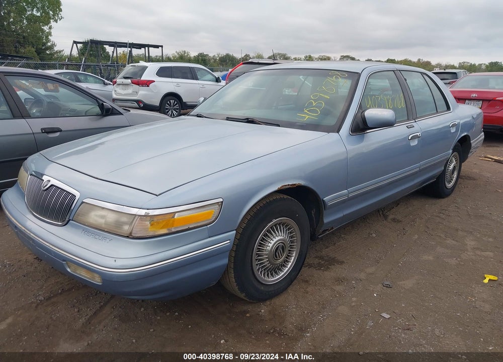 1997 MERCURY GRAND MARQUIS GS VIN: 2MELM74W9VX704035