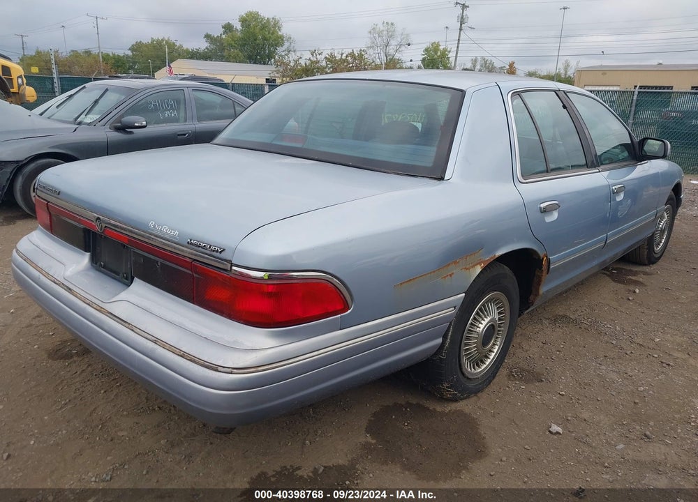 1997 MERCURY GRAND MARQUIS GS VIN: 2MELM74W9VX704035