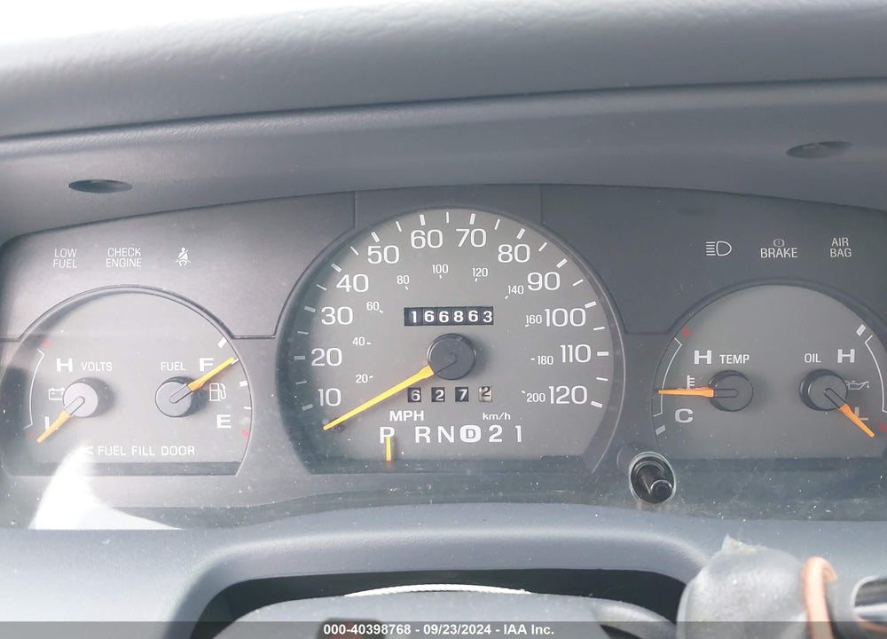 1997 MERCURY GRAND MARQUIS GS VIN: 2MELM74W9VX704035