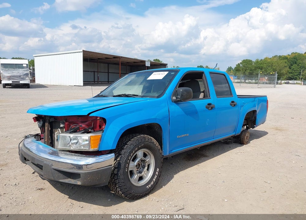 2005 CHEVROLET COLORADO LS VIN: 1GCCS136758156252