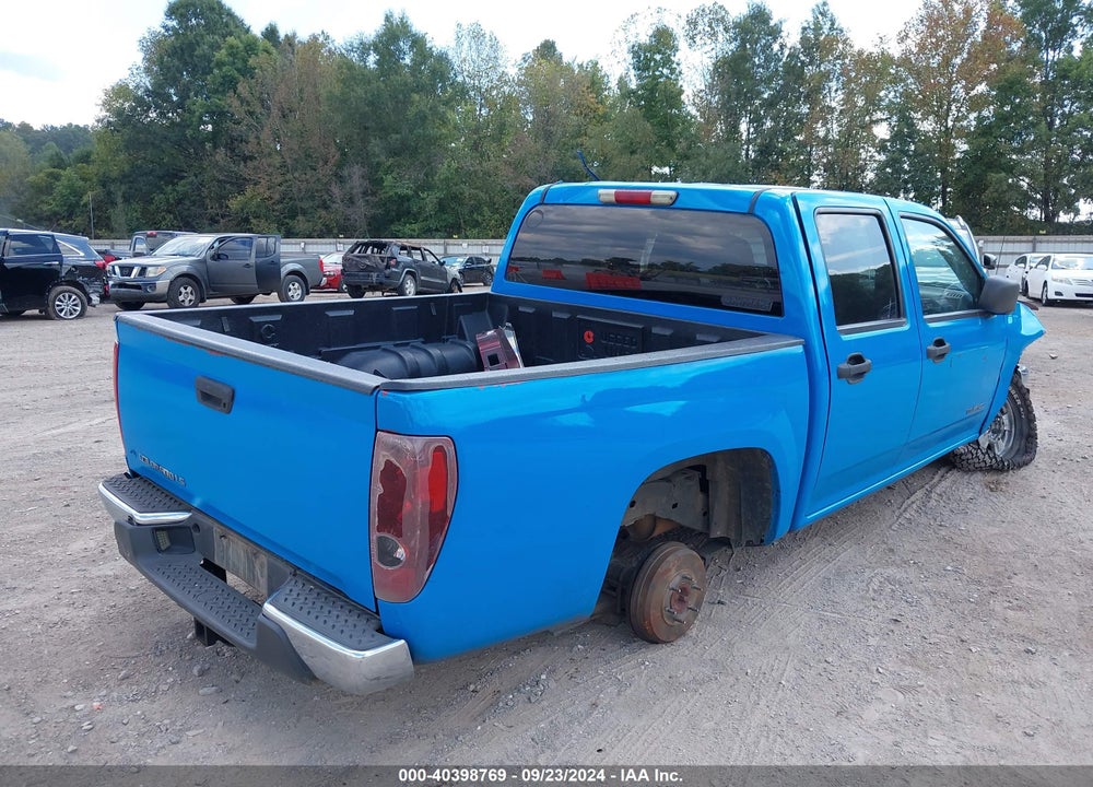 2005 CHEVROLET COLORADO LS VIN: 1GCCS136758156252