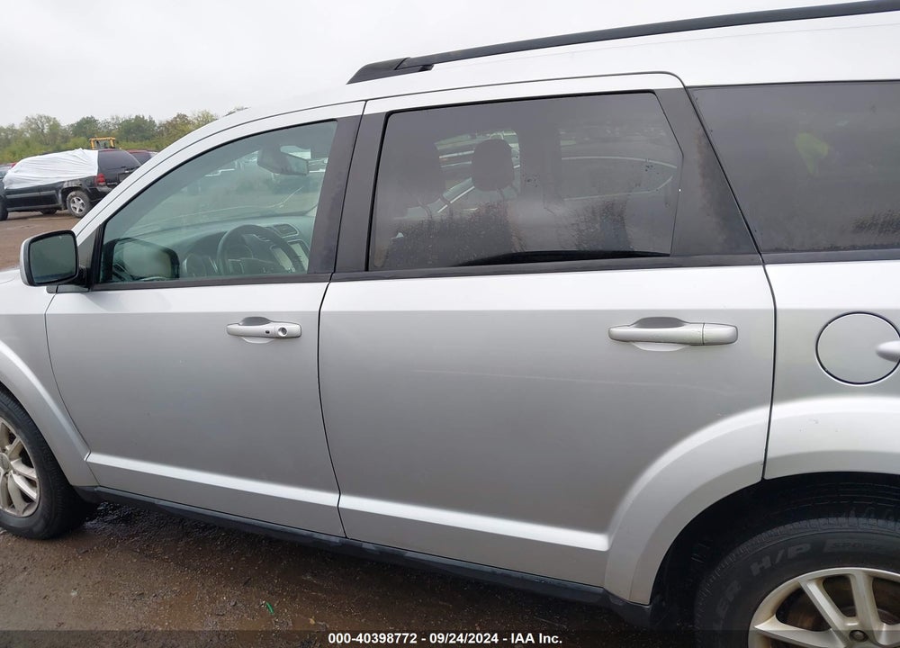 2014 DODGE JOURNEY SXT VIN: 3C4PDCBB2ET166520
