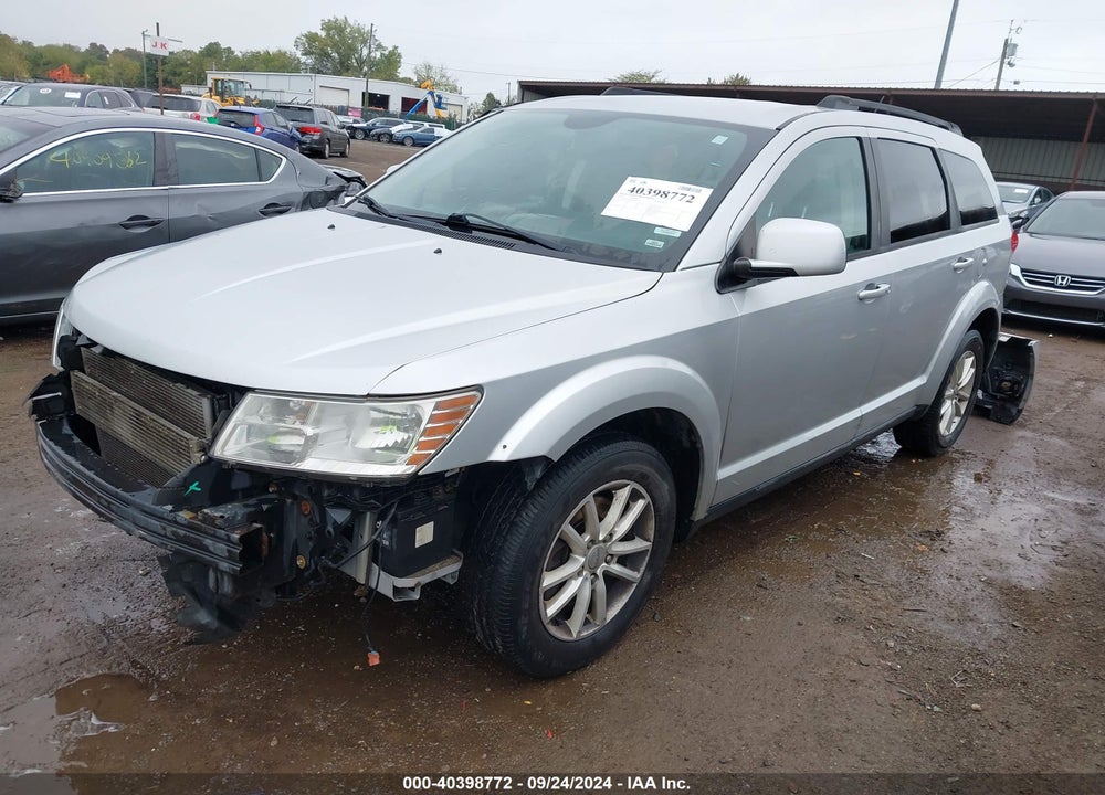 2014 DODGE JOURNEY SXT VIN: 3C4PDCBB2ET166520