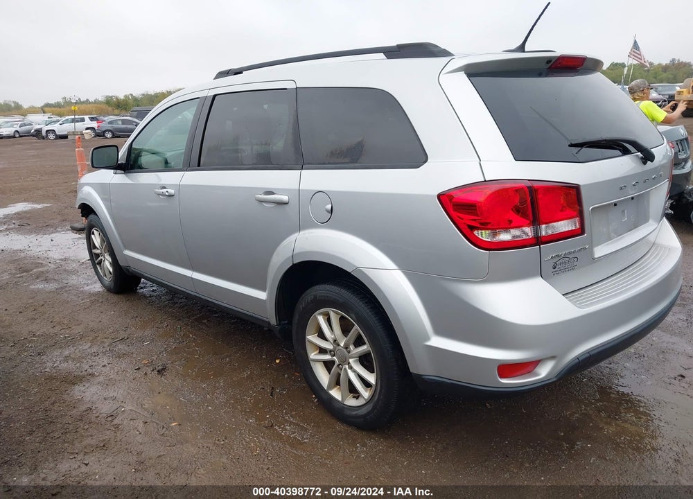 2014 DODGE JOURNEY SXT VIN: 3C4PDCBB2ET166520