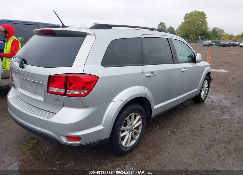2014 DODGE JOURNEY SXT VIN: 3C4PDCBB2ET166520