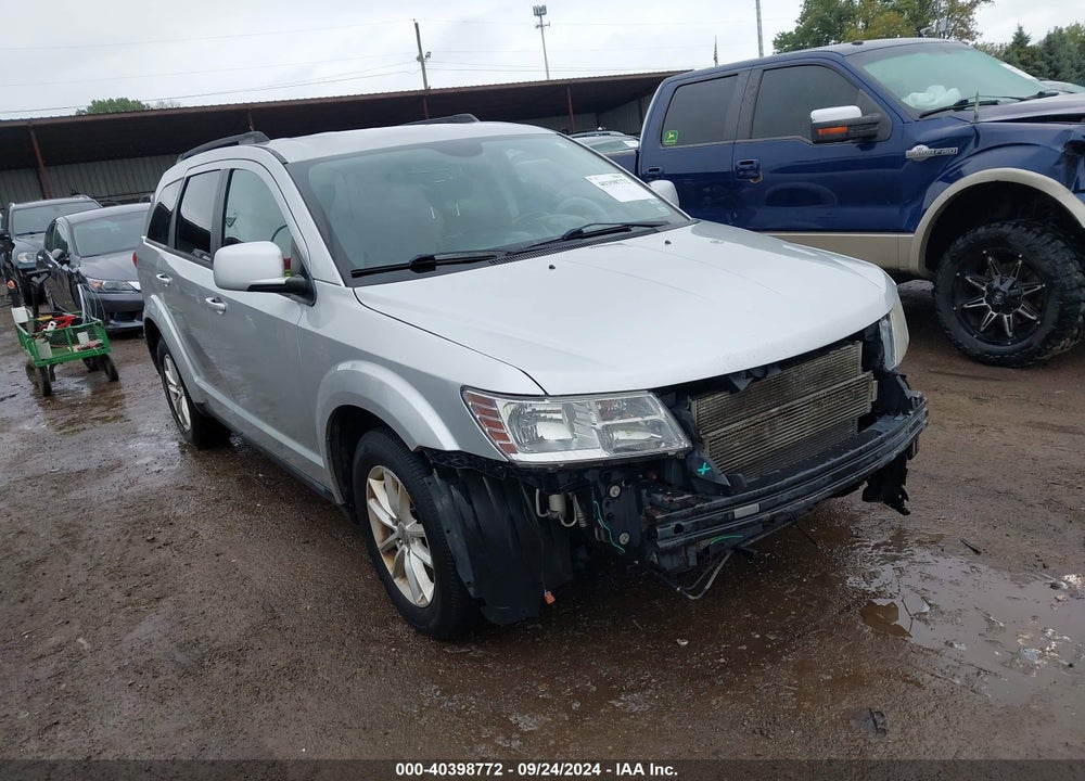 2014 DODGE JOURNEY SXT VIN: 3C4PDCBB2ET166520