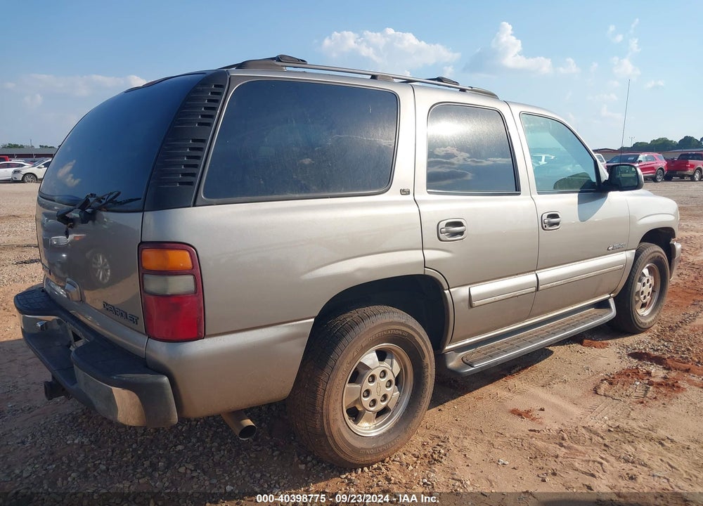 2000 CHEVROLET TAHOE ALL NEW LT VIN: 1GNEK13T5YJ112219