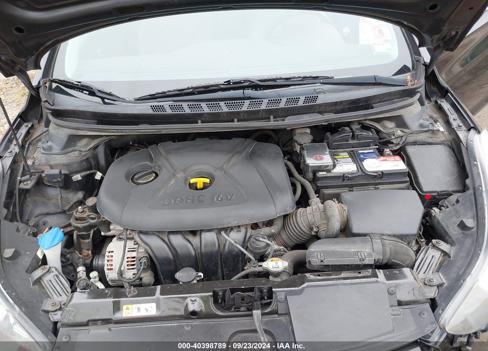 2014 HYUNDAI ELANTRA LIMITED VIN: 5NPDH4AE3EH470786