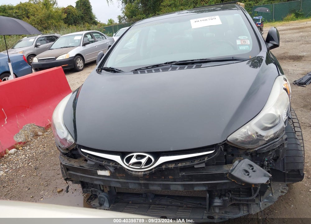 2014 HYUNDAI ELANTRA LIMITED VIN: 5NPDH4AE3EH470786