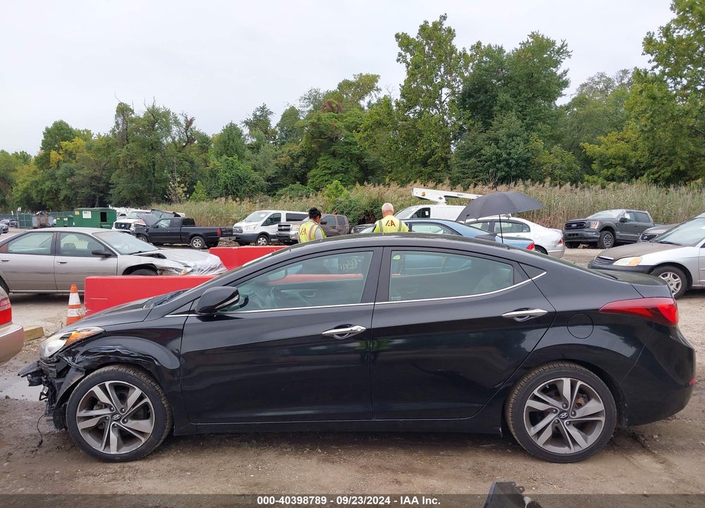 2014 HYUNDAI ELANTRA LIMITED VIN: 5NPDH4AE3EH470786
