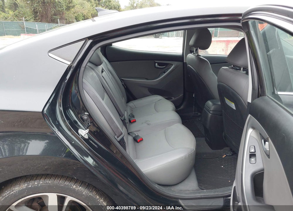 2014 HYUNDAI ELANTRA LIMITED VIN: 5NPDH4AE3EH470786