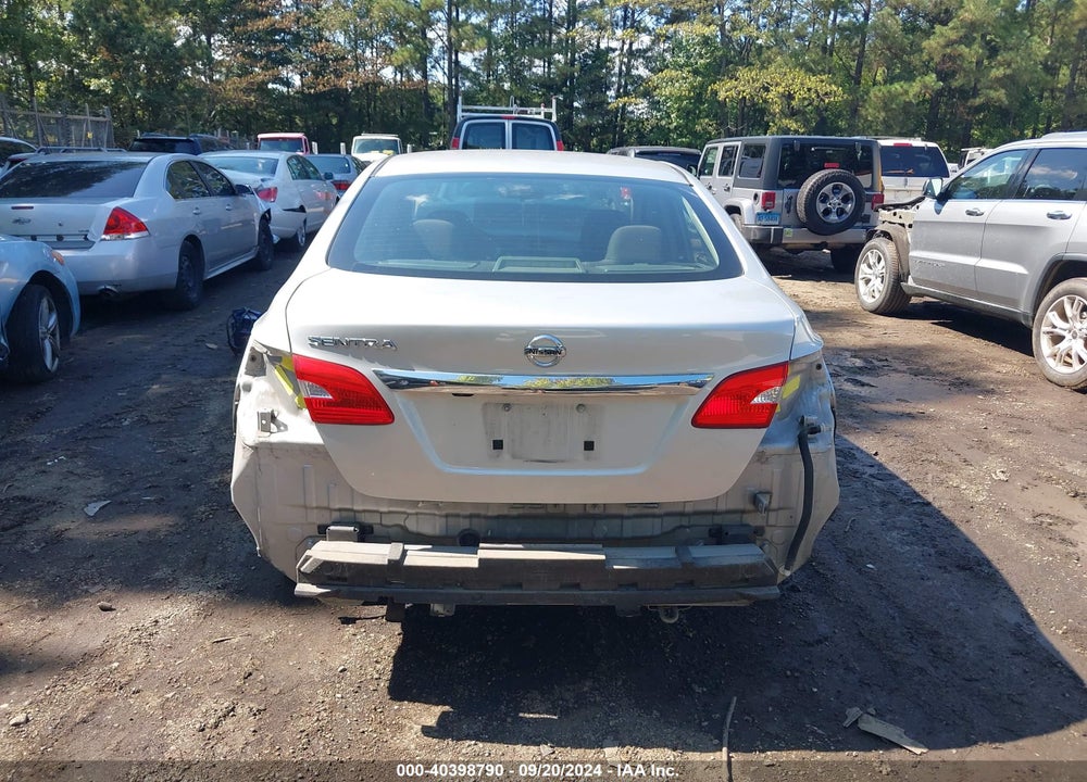 2019 NISSAN SENTRA S VIN: 3N1AB7AP8KY268812