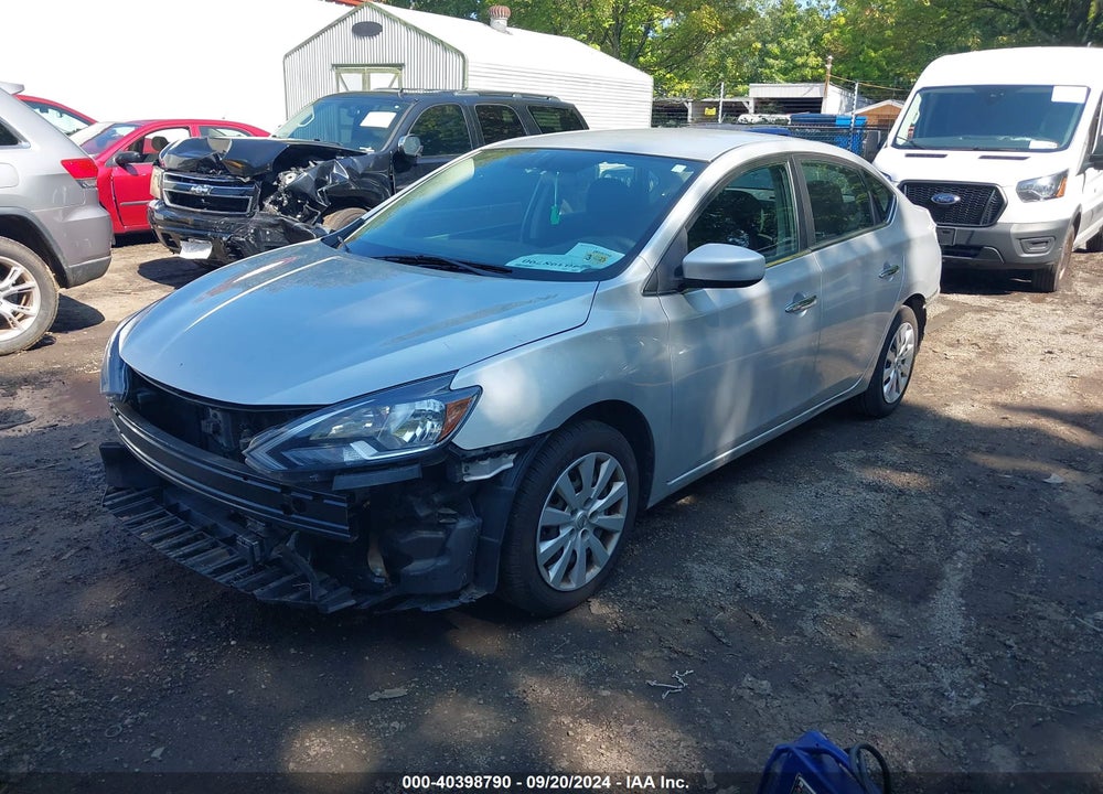 2019 NISSAN SENTRA S VIN: 3N1AB7AP8KY268812