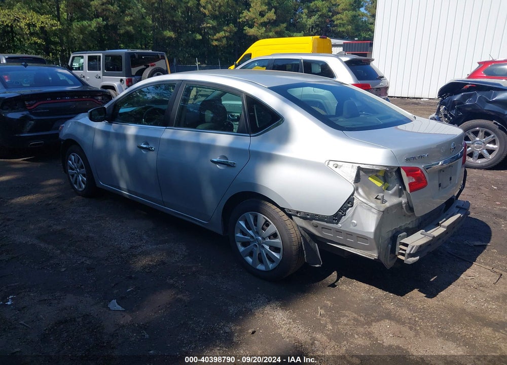 2019 NISSAN SENTRA S VIN: 3N1AB7AP8KY268812