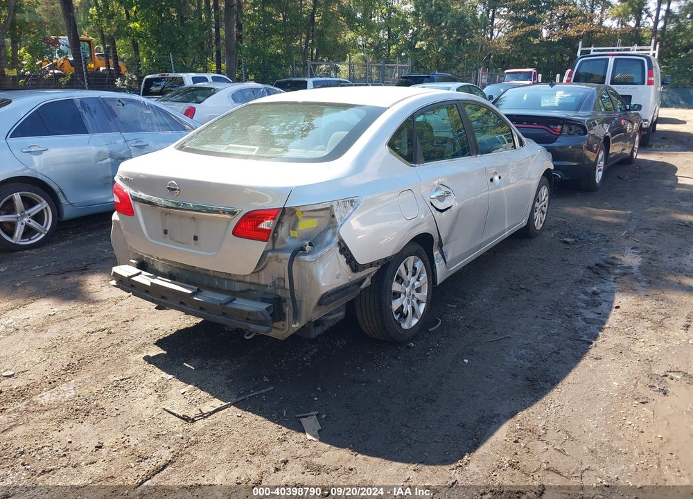 2019 NISSAN SENTRA S VIN: 3N1AB7AP8KY268812