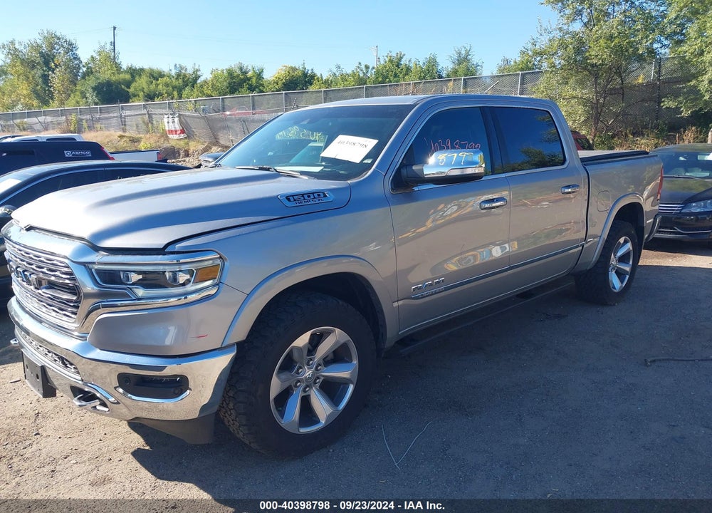 2019 RAM 1500 LIMITED 4X4 5'7 BOX VIN: 1C6SRFHTXKN809311