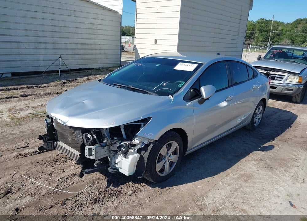 2017 CHEVROLET CRUZE LS AUTO VIN: 1G1BC5SM7H7250652