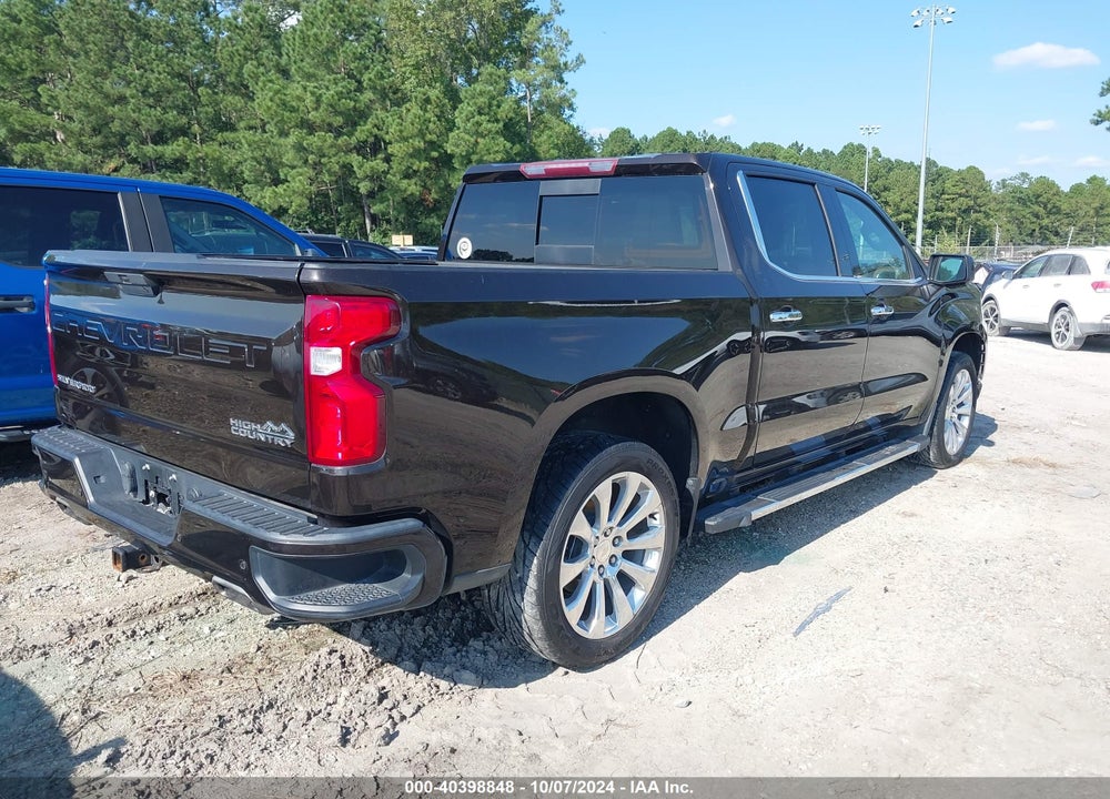 2019 CHEVROLET SILVERADO 1500 HIGH COUNTRY VIN: 1GCUYHEL3KZ224499