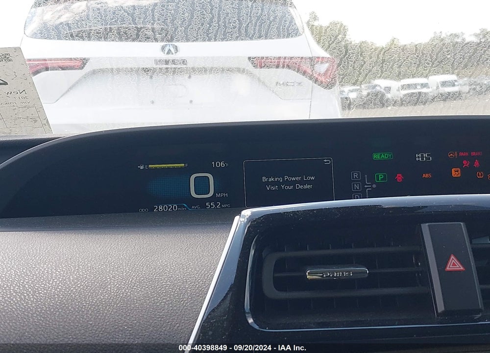 2017 TOYOTA PRIUS THREE VIN: JTDKARFU1H3544571