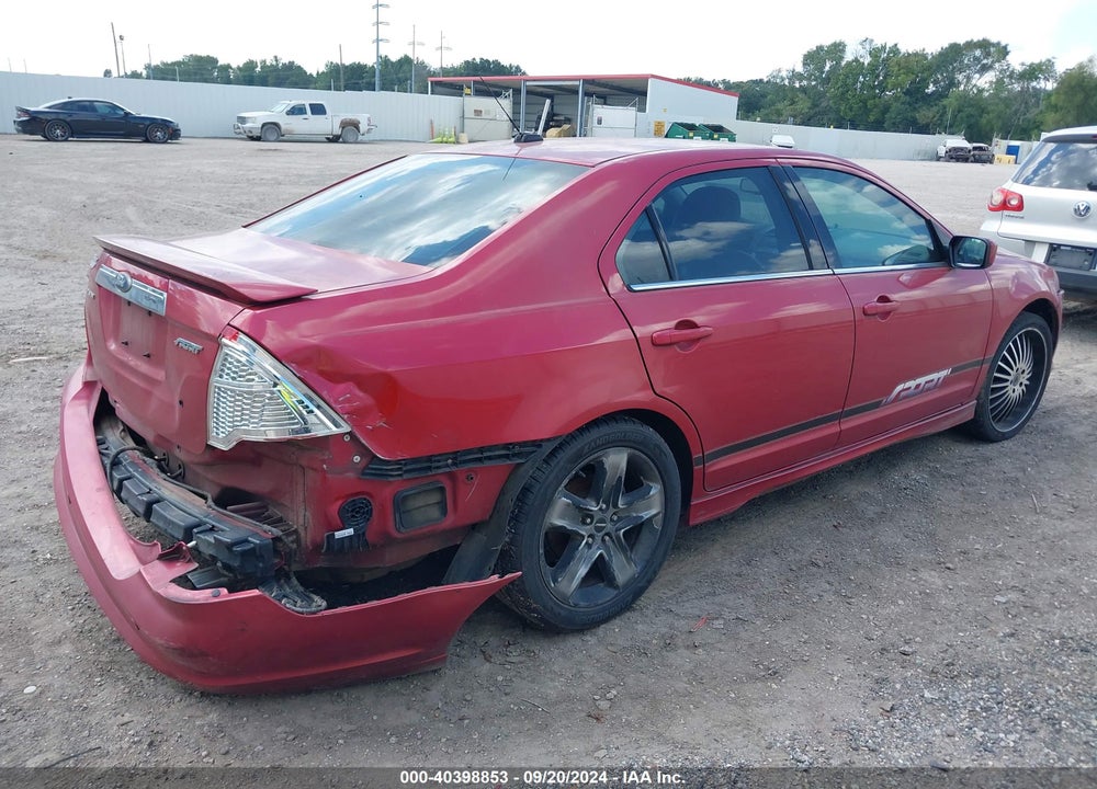 2010 FORD FUSION SPORT VIN: 3FAHP0KCXAR381143