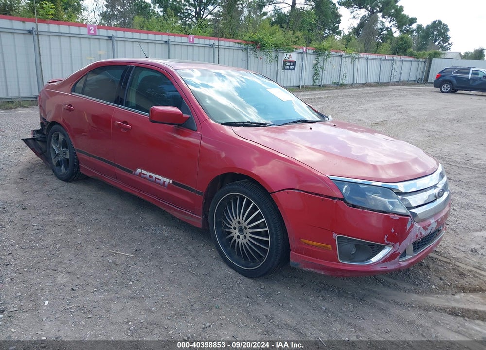 2010 FORD FUSION SPORT VIN: 3FAHP0KCXAR381143