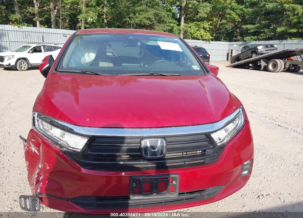 2022 HONDA ODYSSEY EX VIN: 5FNRL6H59NB035078