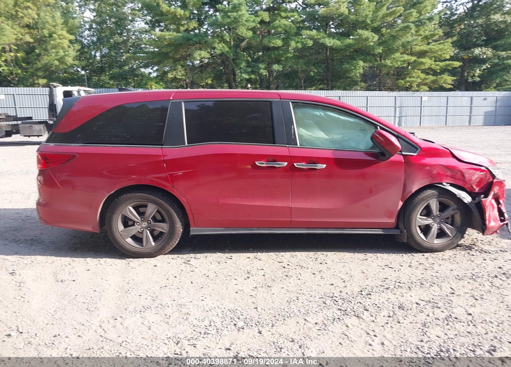 2022 HONDA ODYSSEY EX VIN: 5FNRL6H59NB035078