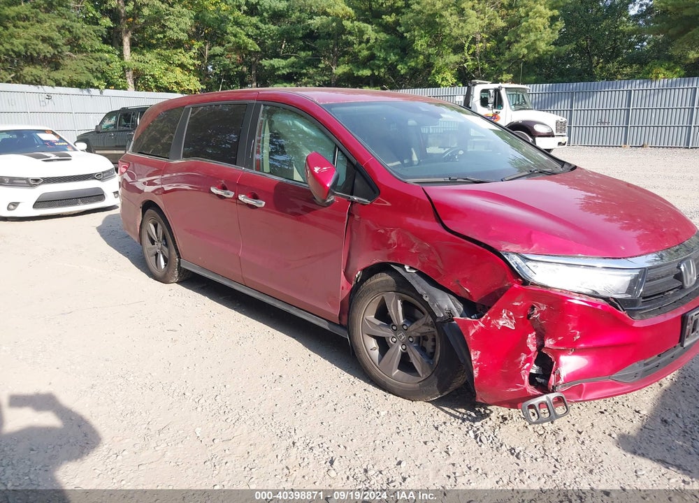 2022 HONDA ODYSSEY EX VIN: 5FNRL6H59NB035078