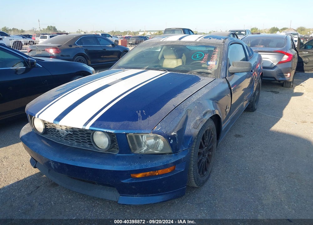 2008 FORD MUSTANG V6 DELUXE/V6 PREMIUM VIN: 1ZVHT80N385125316