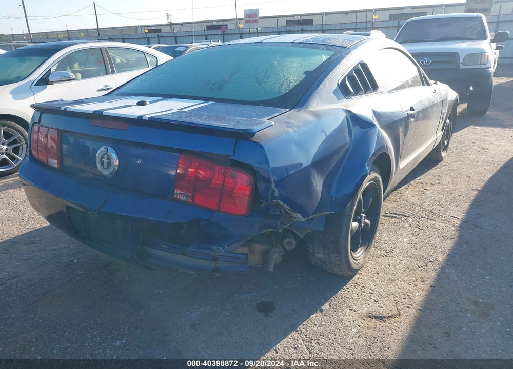 2008 FORD MUSTANG V6 DELUXE/V6 PREMIUM VIN: 1ZVHT80N385125316