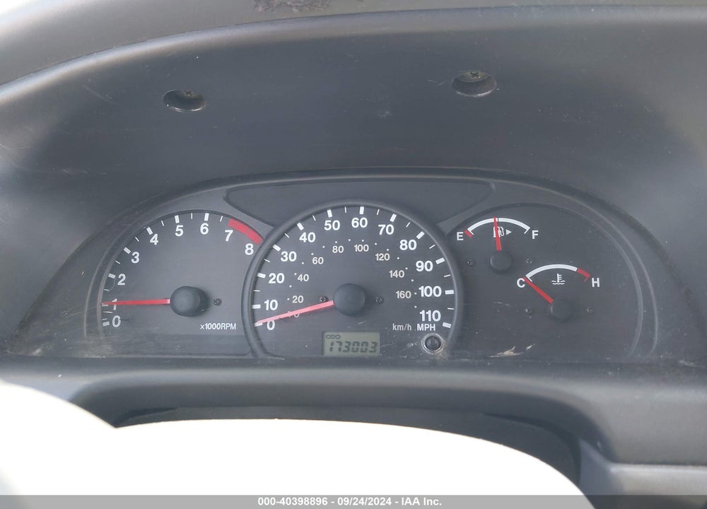 2003 CHEVROLET TRACKER HARD TOP ZR2 VIN: 2CNBJ734236904761