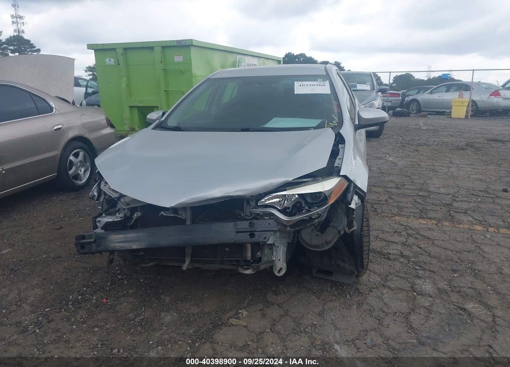 2015 TOYOTA COROLLA LE VIN: 2T1BURHEXFC244237