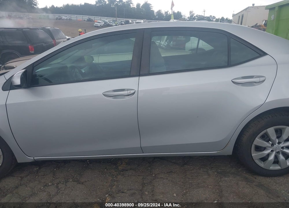 2015 TOYOTA COROLLA LE VIN: 2T1BURHEXFC244237