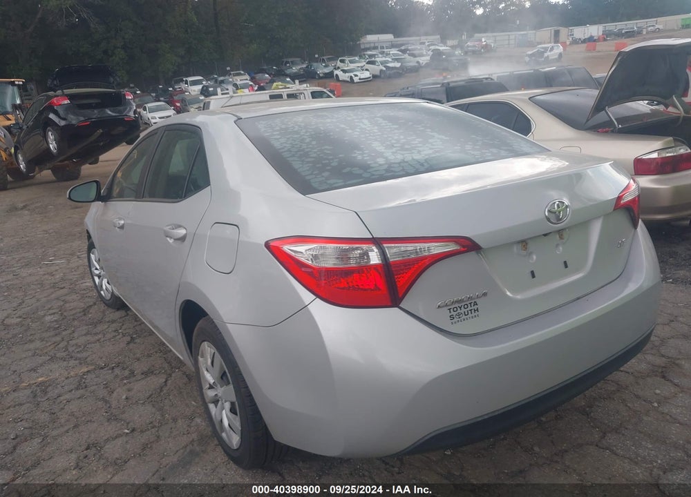 2015 TOYOTA COROLLA LE VIN: 2T1BURHEXFC244237