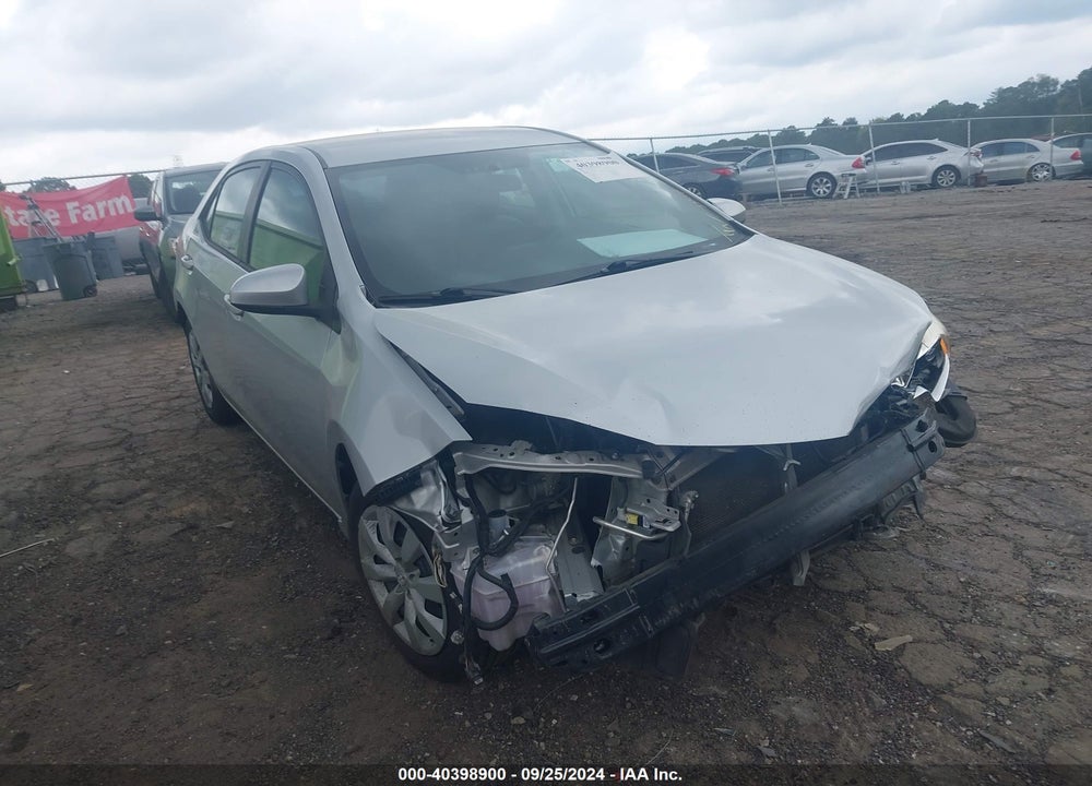 2015 TOYOTA COROLLA LE VIN: 2T1BURHEXFC244237