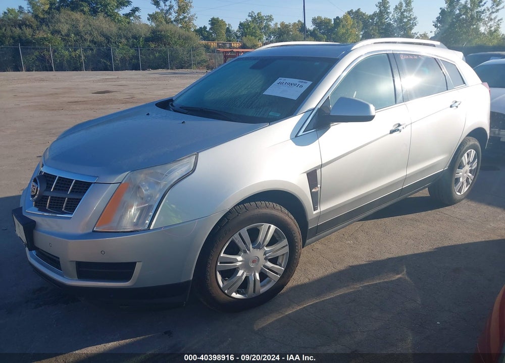 2012 CADILLAC SRX LUXURY COLLECTION VIN: 3GYFNDE37CS588542