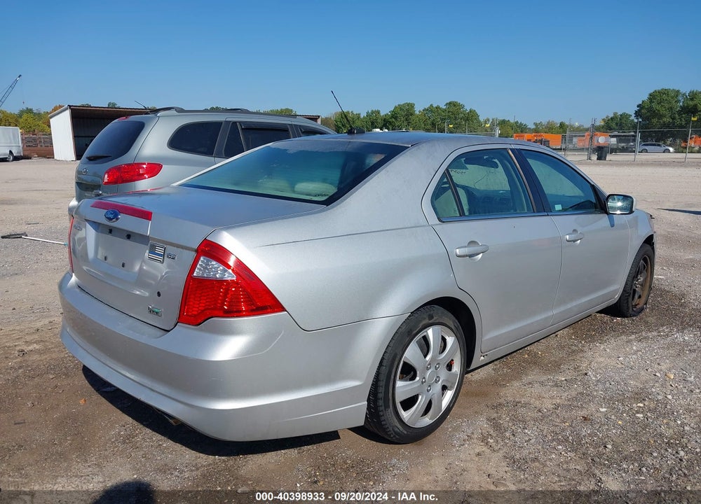 2010 FORD FUSION SE VIN: 3FAHP0HG3AR120950