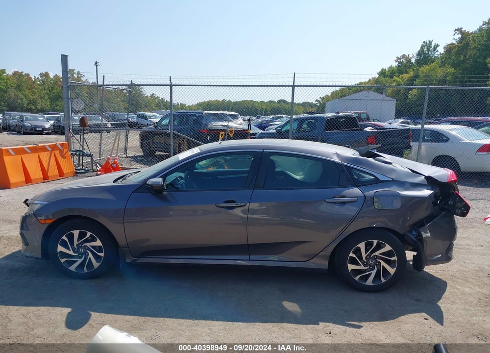 2016 HONDA CIVIC EX VIN: 19XFC2F72GE227855