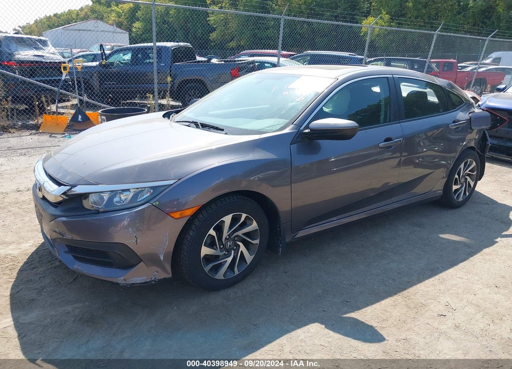 2016 HONDA CIVIC EX VIN: 19XFC2F72GE227855