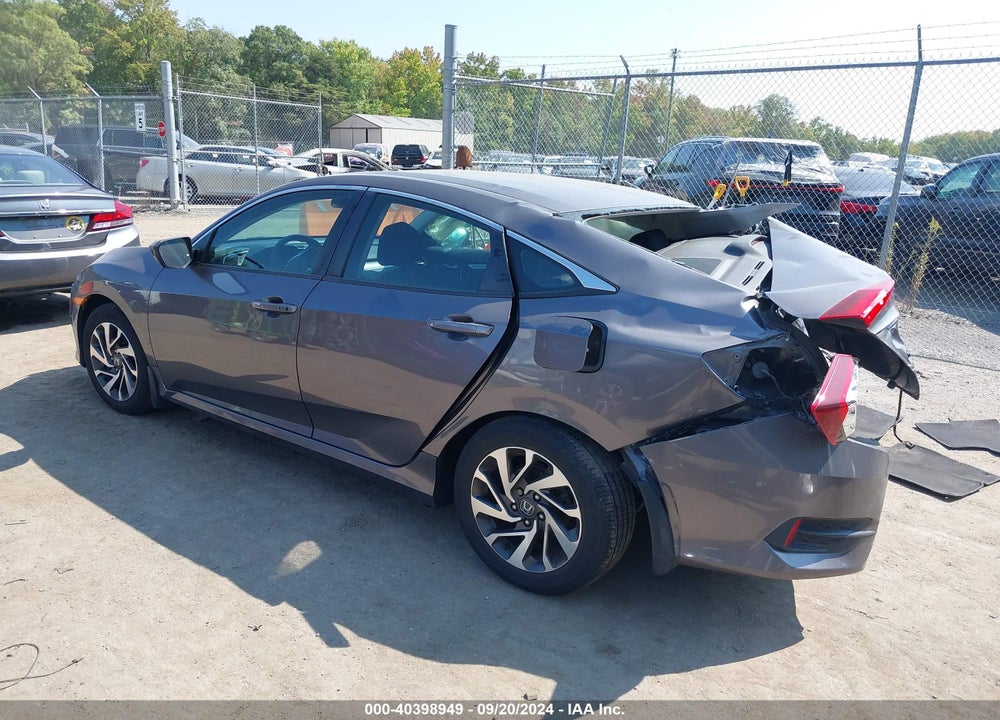 2016 HONDA CIVIC EX VIN: 19XFC2F72GE227855