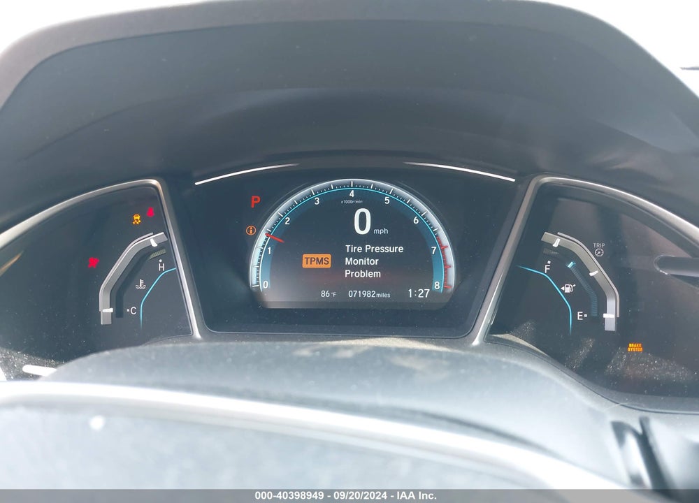 2016 HONDA CIVIC EX VIN: 19XFC2F72GE227855