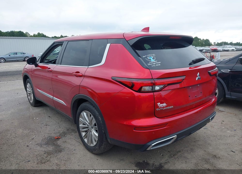 2023 MITSUBISHI OUTLANDER ES 2.5 2WD VIN: JA4J3TA88PZ010230