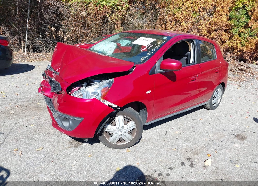 2017 MITSUBISHI MIRAGE ES VIN: ML32A3HJ6HH006762