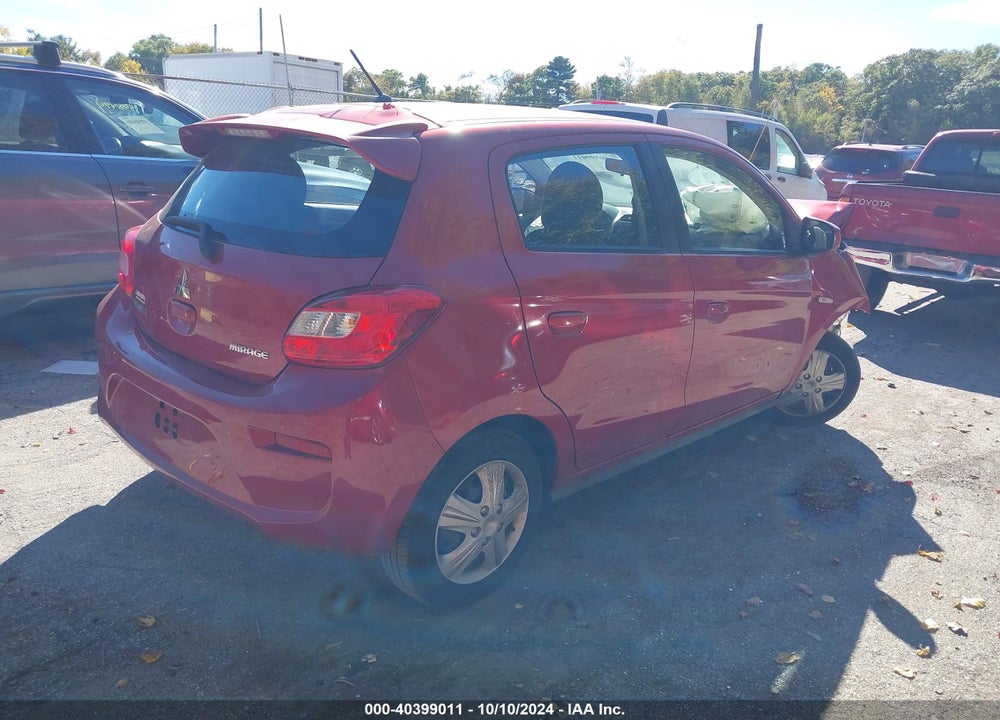 2017 MITSUBISHI MIRAGE ES VIN: ML32A3HJ6HH006762